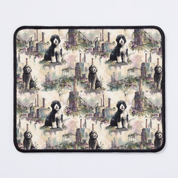 Item preview, Industrial Toile de Jouy - Labradoodles designed and sold by AstrologyOven.