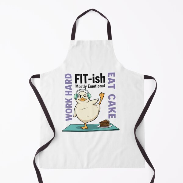 Item preview, Fit-ish Duck - Powered by Cake designed and sold by EnlightArt.