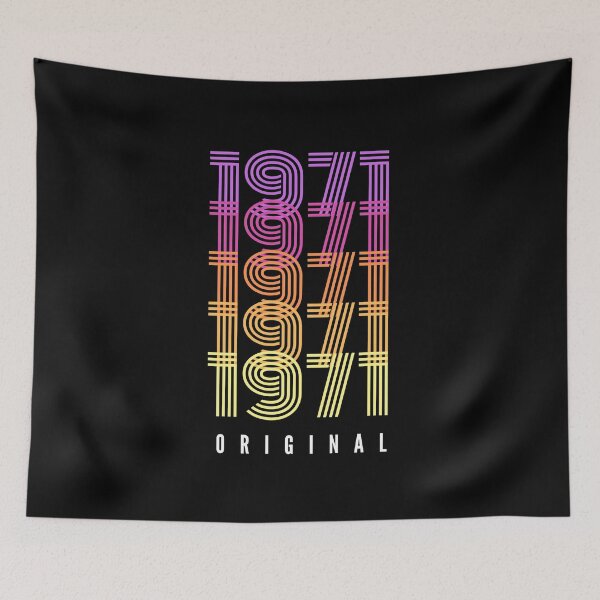 Item preview, Born in 1971 - 1971 Birthday Gift - 1971 Original designed and sold by DesignByLeo.