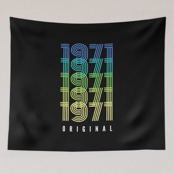 Item preview, Born in 1971 - 1971 Birthday Gift - 1971 Original designed and sold by DesignByLeo.