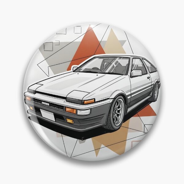 Item preview, Toyota AE86 Trueno Poster JDM Drift Wall Art designed and sold by Motorline44.