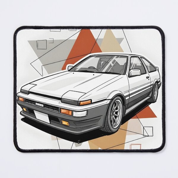 Item preview, Toyota AE86 Trueno Poster JDM Drift Wall Art designed and sold by Motorline44.