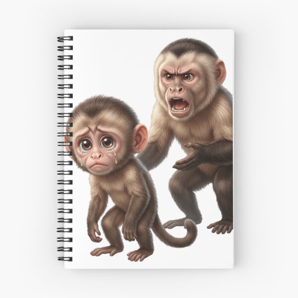 Item preview, "Punch" the Abandoned Baby Monkey designed and sold by JordanInk Studio.