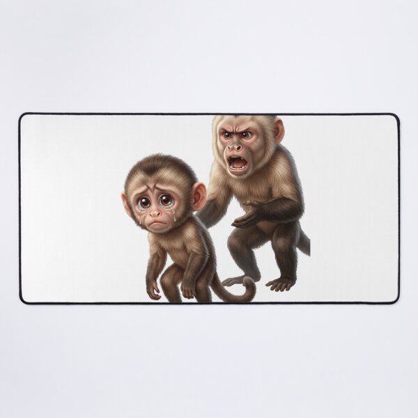 Item preview, "Punch" the Abandoned Baby Monkey designed and sold by JordanInk Studio.