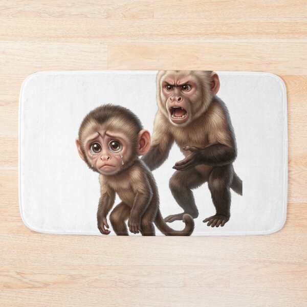 Item preview, "Punch" the Abandoned Baby Monkey designed and sold by JordanInk Studio.