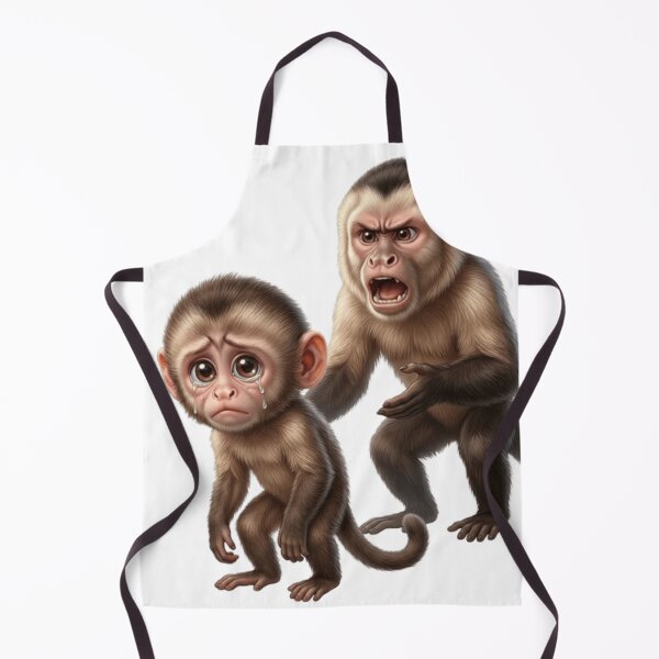 Item preview, "Punch" the Abandoned Baby Monkey designed and sold by JordanInk Studio.