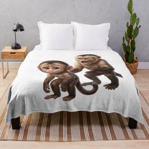 Item preview, "Punch" the Abandoned Baby Monkey designed and sold by JordanInk Studio.