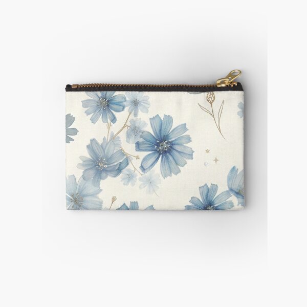 Item preview, Watercolor Blue Floral Seamless Pattern designed and sold by GenX369.