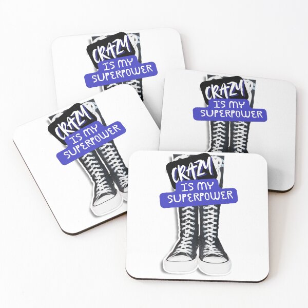 Item preview, Crazy is my SUPERPOWER designed and sold by pulse_retail.