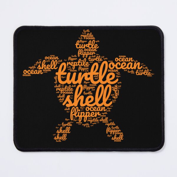 Item preview, Turtle Word Art – Ocean Typography Turtle Design designed and sold by ArcticFoxStudio.