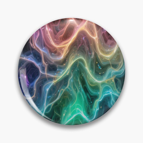 Item preview, Neon pattern of fictitious anomalous cosmic radiation designed and sold by Hot4Shirt.