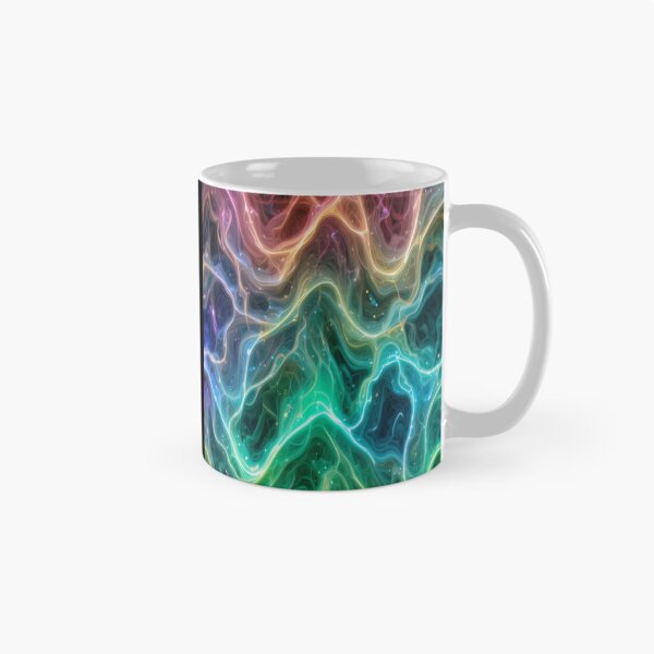 Item preview, Neon pattern of fictitious anomalous cosmic radiation designed and sold by Hot4Shirt.