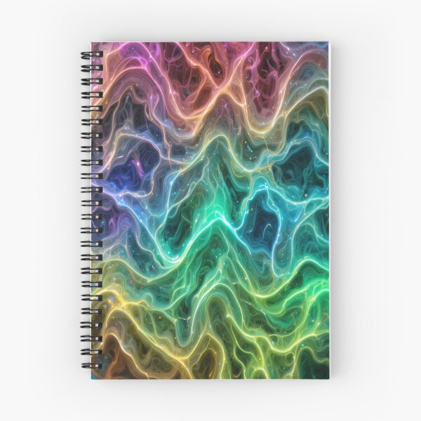Item preview, Neon pattern of fictitious anomalous cosmic radiation designed and sold by Hot4Shirt.