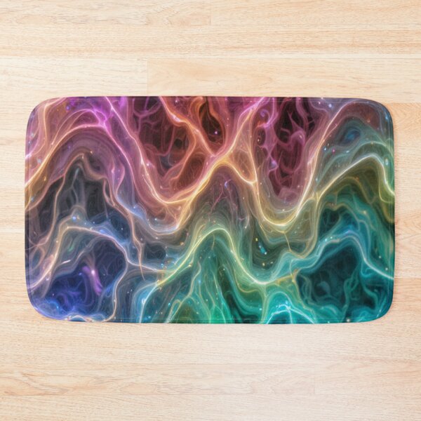 Item preview, Neon pattern of fictitious anomalous cosmic radiation designed and sold by Hot4Shirt.