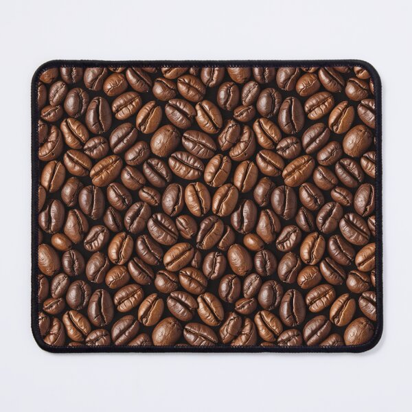 Item preview, Roasted Coffee Beans Seamless Pattern designed and sold by Fabricbella.