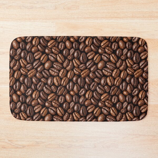 Item preview, Roasted Coffee Beans Seamless Pattern designed and sold by Fabricbella.