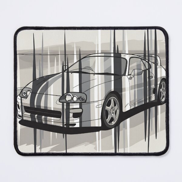 Item preview, Toyota Supra MK4 Poster JDM Wall Art designed and sold by Motorline44.