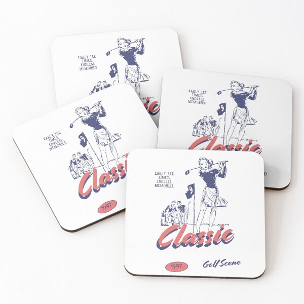 Item preview, Vintage Classic Golf Scene - 1997 Retro Country Club Art designed and sold by birleşik zevkler.