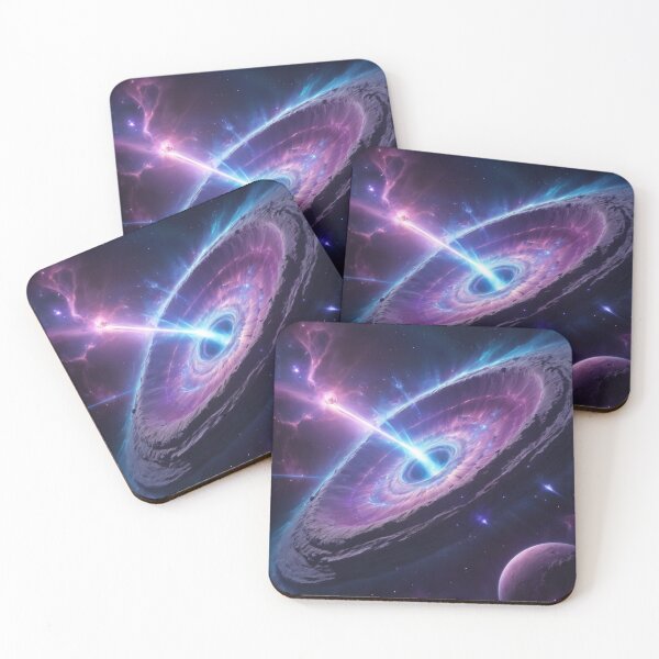 Item preview, Blue and Purple Space Wormhole designed and sold by GenesisArtis.