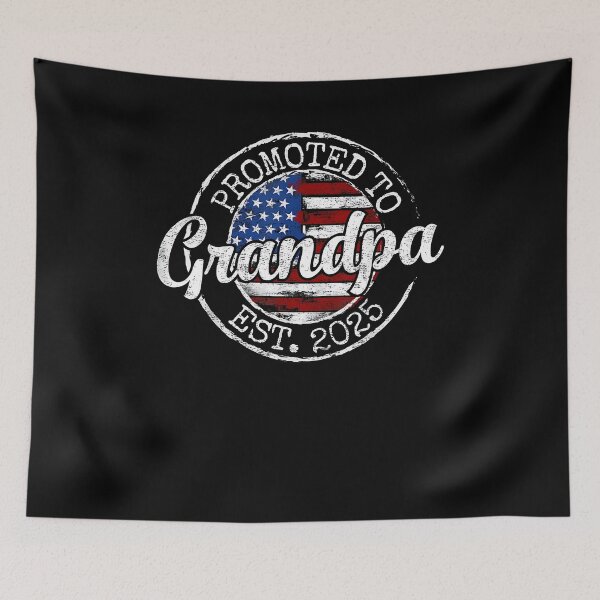 Item preview, Promoted to Grandpa Est 2025 Soon to Be Grandpa Gifts Poppop designed and sold by Goleon12.