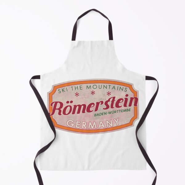 Item preview, Römerstein, Germany, Baden-Württemberg, Ski, textured skiing badge designed and sold by Wanderful-roads.