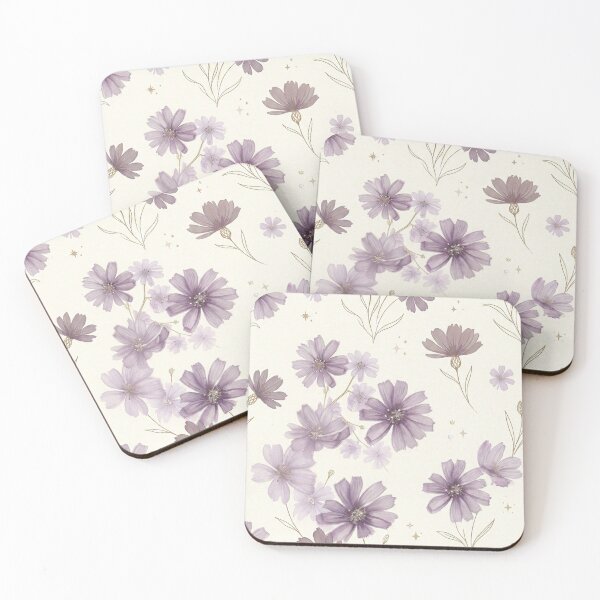 Item preview, Watercolor Purple Floral Seamless Pattern designed and sold by GenX369.