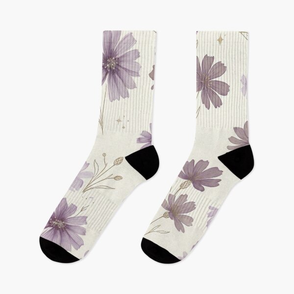 Item preview, Watercolor Purple Floral Seamless Pattern designed and sold by GenX369.
