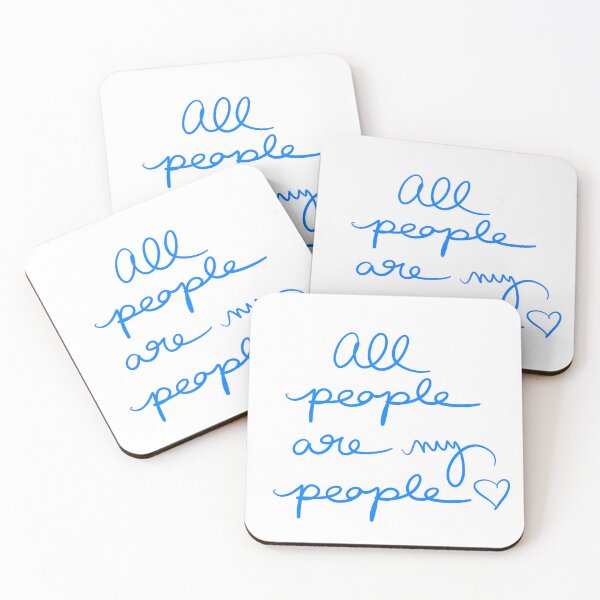 Item preview, All People are My People designed and sold by abeink.