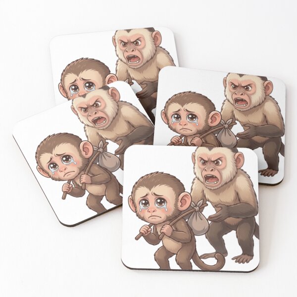 Item preview, Baby Punch Monkey , Lonely Punch Monkey Essential T-Shirt designed and sold by JordanInk Studio.