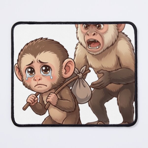Item preview, Baby Punch Monkey , Lonely Punch Monkey Essential T-Shirt designed and sold by JordanInk Studio.