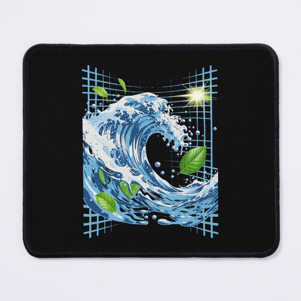 Item preview, Liquid Digital Wave Aesthetic designed and sold by SignumShop.