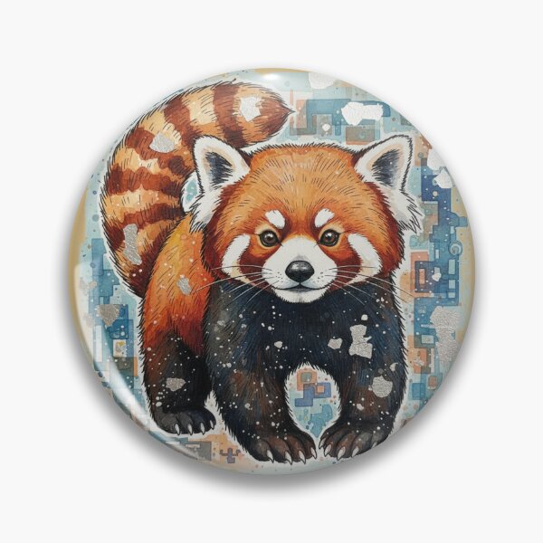 Artikelvorschau, Abstrakter Roter Panda entworfen und verkauft von ButterCreations.