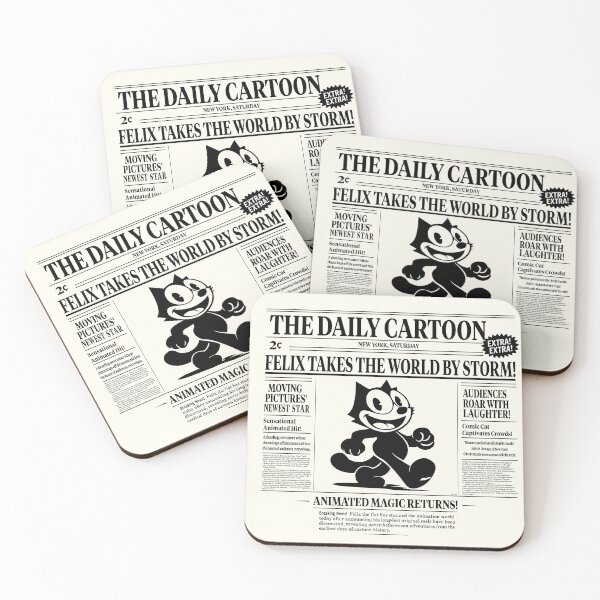 Item preview, Felix the Cat - The Daily Cartoon designed and sold by VoglR.