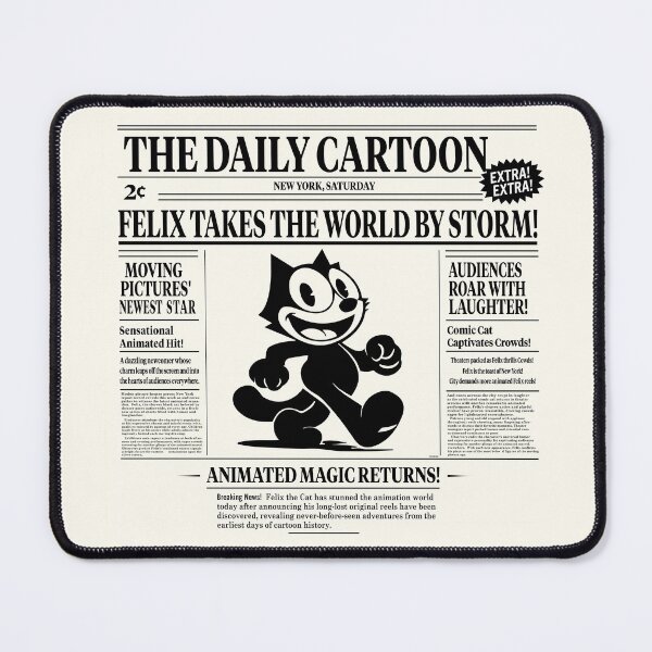 Item preview, Felix the Cat - The Daily Cartoon designed and sold by VoglR.