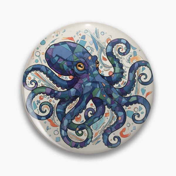 Item preview, Abstract Octopus designed and sold by ButterCreations.