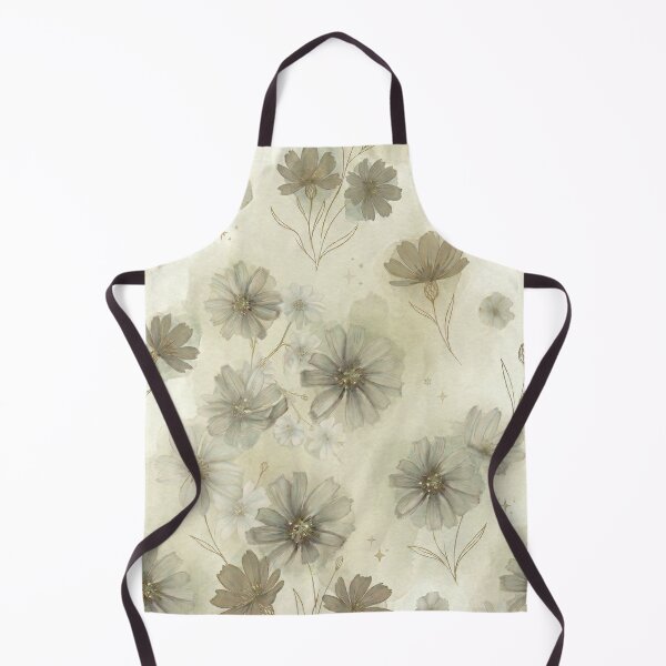 Item preview, Vintage Sage Green Floral Seamless Pattern designed and sold by GenX369.