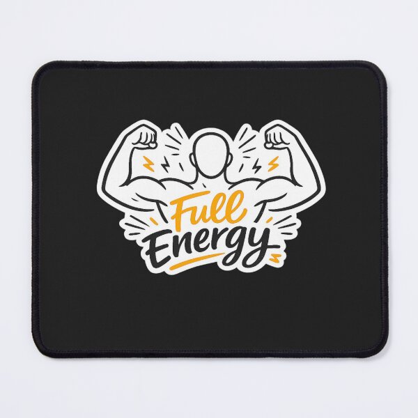 Item preview, Full Energy – Minimalist Sticker with Raised Arms designed and sold by MKVisions.