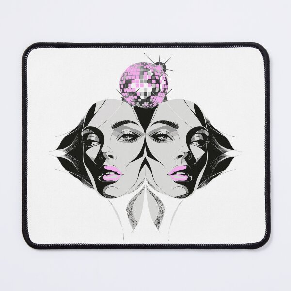Item preview, Y2K Disco Mirage – Pink Chrome Muse designed and sold by TomoMadeIt.