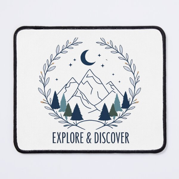 Item preview, Explore and Discover Mountain Adventure Nature Design designed and sold by fluxcord.