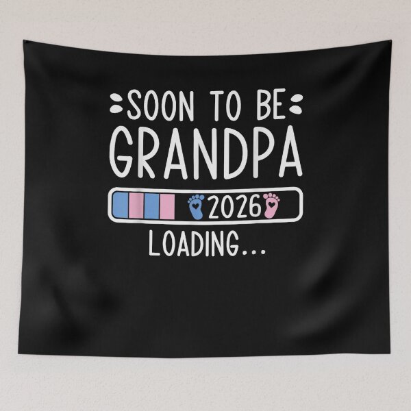 Item preview, Soon to Be Grandpa 2026 Loading Pregnancy Announcement 2026 designed and sold by Goleon12.