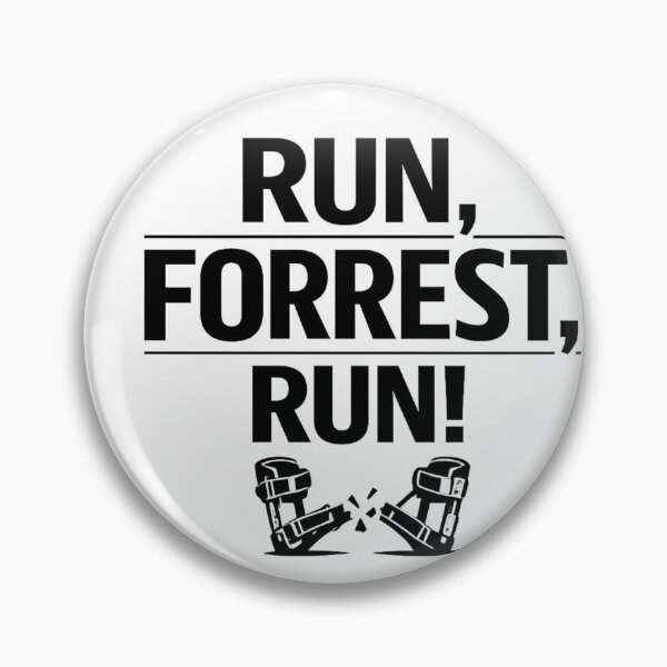 Item preview, Run Forrest Run Typography | Motivational Vintage Movie Quote Design designed and sold by inaveed.