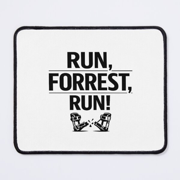 Item preview, Run Forrest Run Typography | Motivational Vintage Movie Quote Design designed and sold by inaveed.