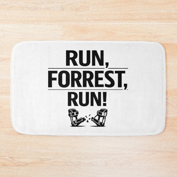 Item preview, Run Forrest Run Typography | Motivational Vintage Movie Quote Design designed and sold by inaveed.