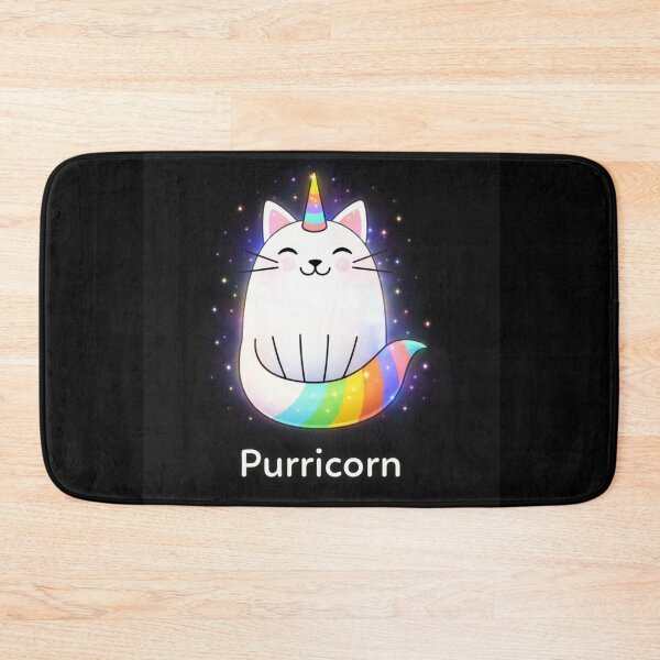 Item preview, Purricorn – Cute Cat Unicorn Hybrid – Whimsical Fantasy Kitty Art designed and sold by TKOprintdesigns.
