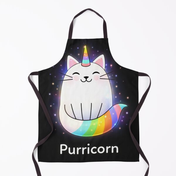 Item preview, Purricorn – Cute Cat Unicorn Hybrid – Whimsical Fantasy Kitty Art designed and sold by TKOprintdesigns.