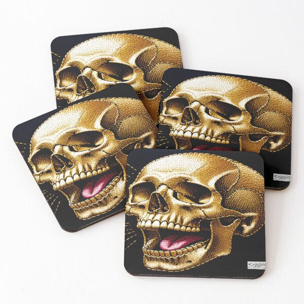 Item preview, Golden Skull designed and sold by JJESTOICO.