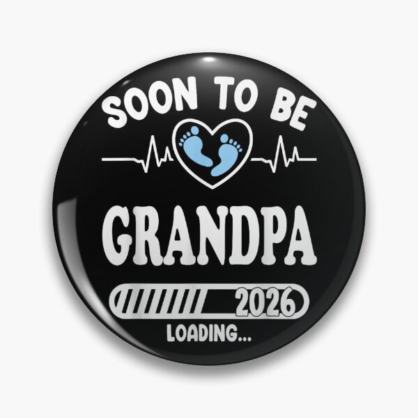 Item preview, Soon to Be Grandpa 2026 Loading Funny Pregnancy Announcement designed and sold by Goleon12.