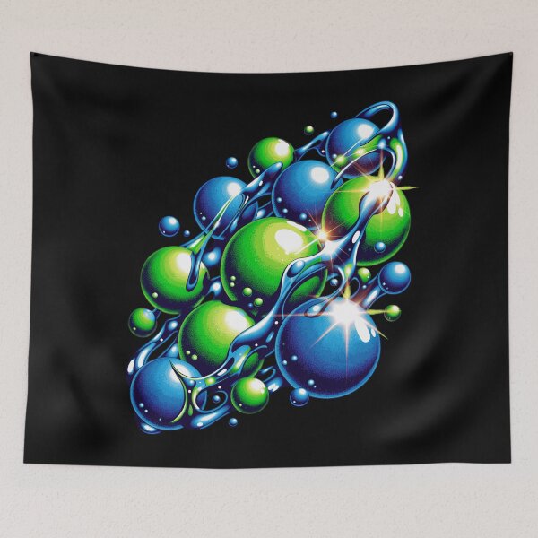 Item preview, Abstract Glossy Sphere Wave designed and sold by SignumShop.