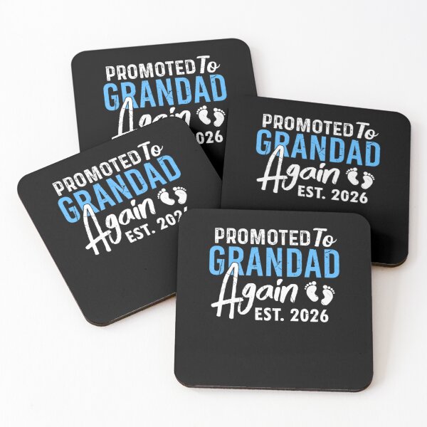Item preview, Promoted To Grandpa Again Est 2026 Grandad Baby Announcement designed and sold by Goleon12.