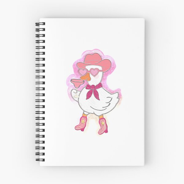 Item preview, Sparkly Pink Cowgirl Goose | Disco Cowboy designed and sold by kelseydesign.